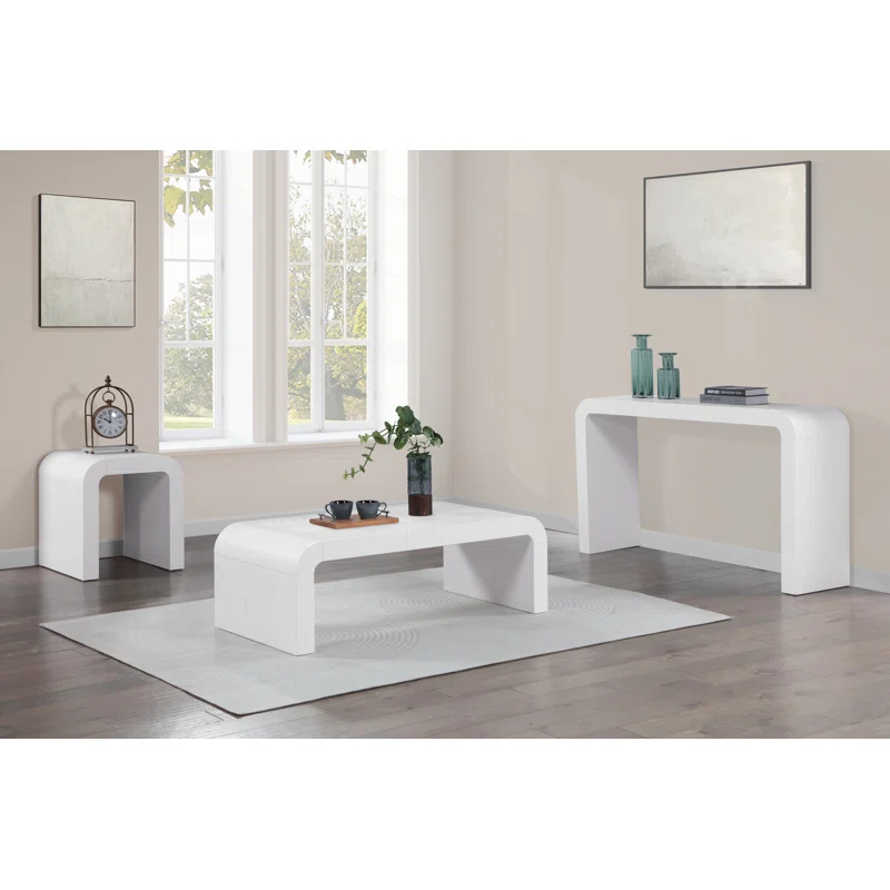 Meridian Furniture USA Toulon Oak Veneer Coffee Table