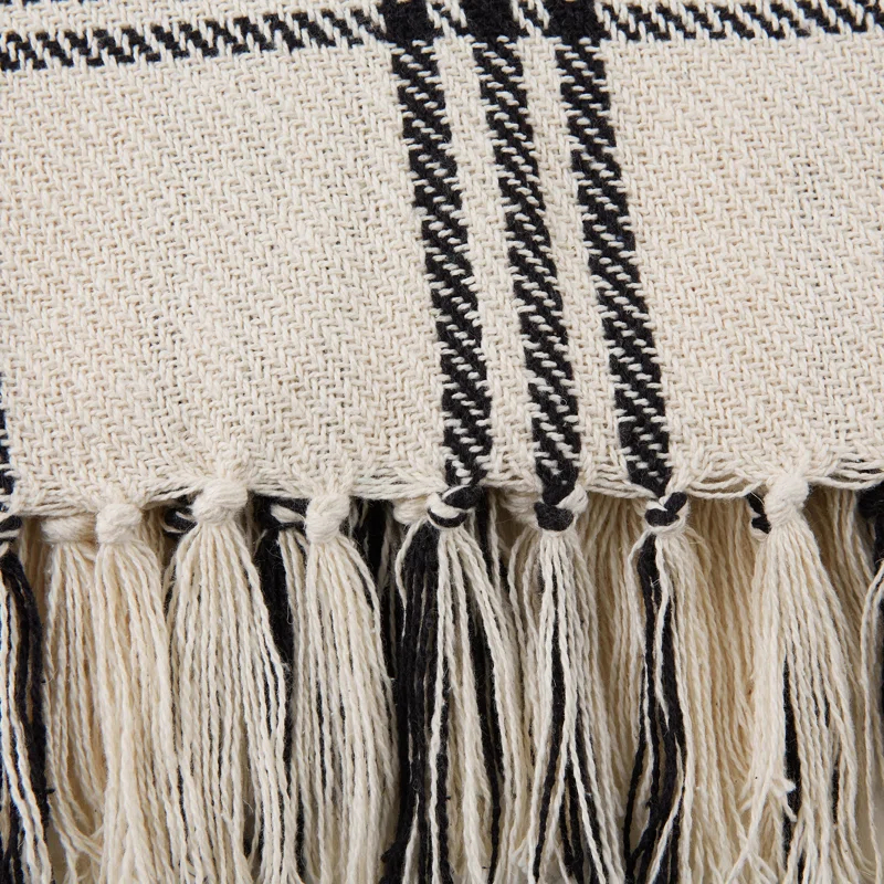 Design Imports Hand Woven Throw Blanket