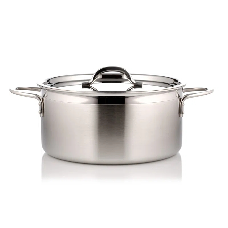 Bon Chef Bon Chef Classic Country French Non-Stick Stainless Steel Stock Pot