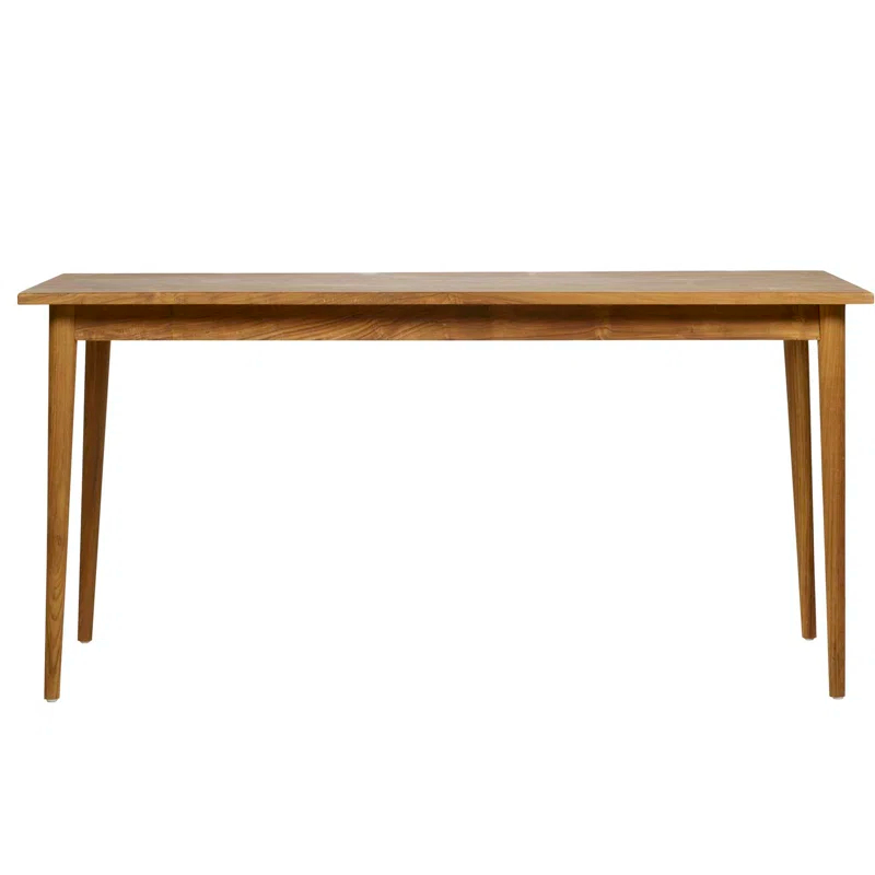 Design Ideas Oslo Teak Solid Wood Dining Table