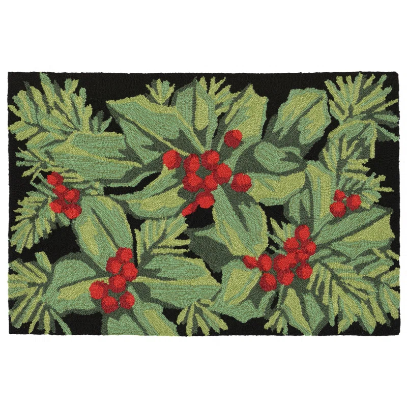 The Holiday Aisle® Stamper Kitchen Mat