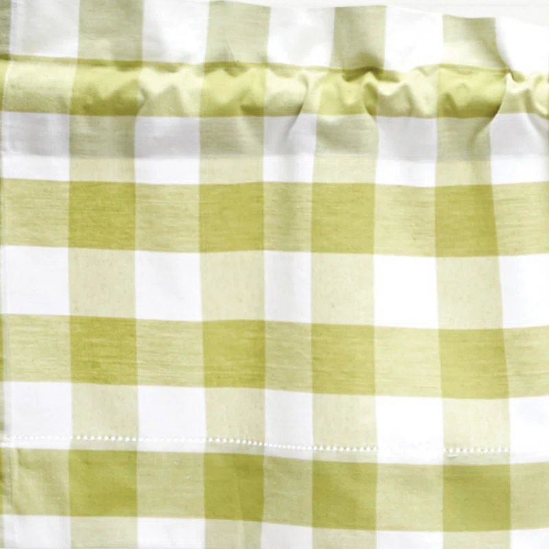 C&F Home Franklin Cotton Valance Window Treatment (Set of 2)