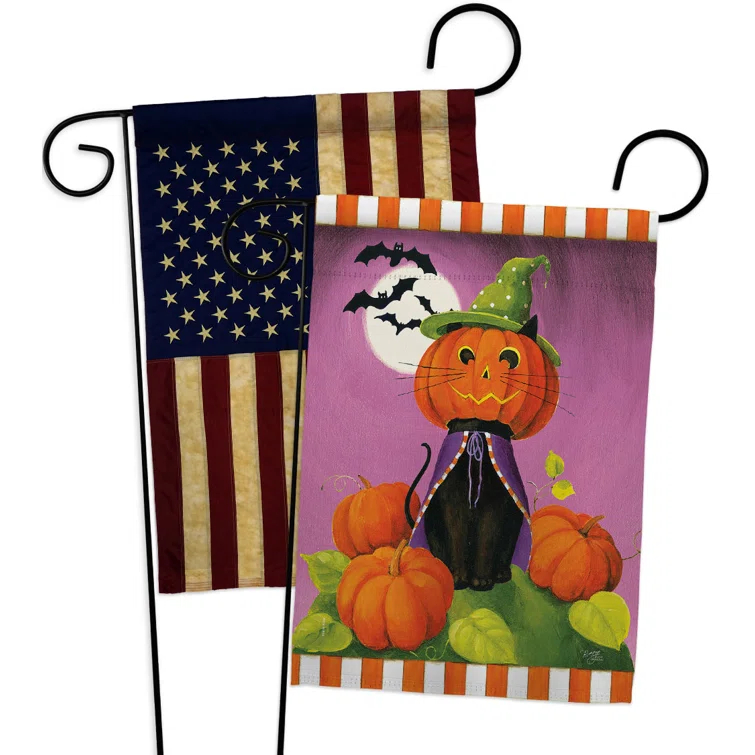 Breeze Decor Double Sided 18.5'' H x 13'' W Polyester Animal Garden Flag