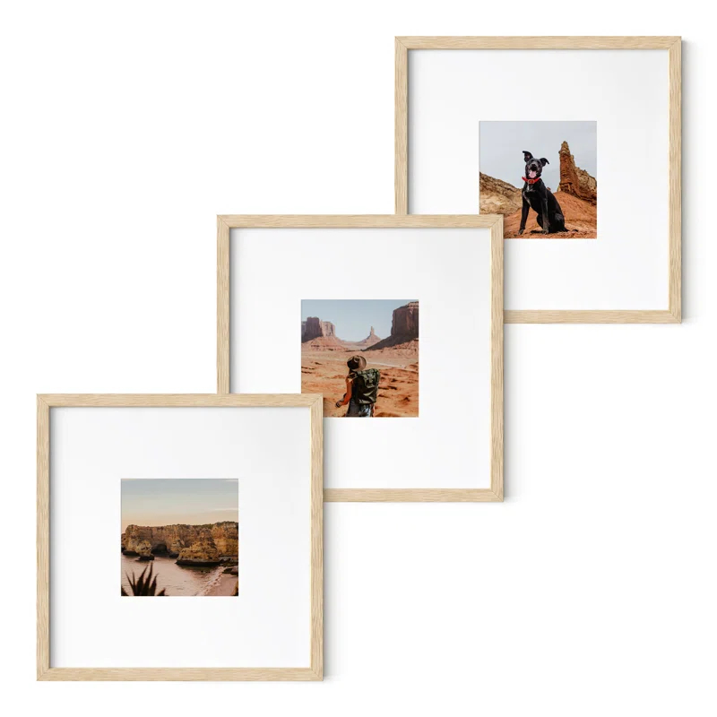 Haus and Hues Wood Picture Frame - Set of 3 (Set of 3)