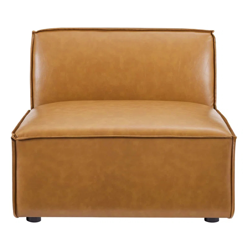 Modway Modway Restore 6-Piece Vegan Leather Sectional Sofa