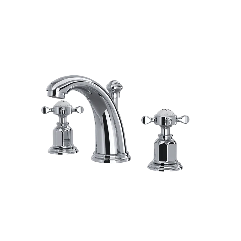 Perrin & Rowe U.3761X-APC-2 Edwardian Widespread Lavatory Faucet