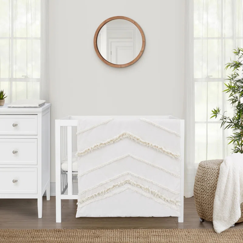 Sweet Jojo Designs Boho Fringe 3 Piece Mini Crib Bedding Set by Sweet Jojo Designs (Set of 3)