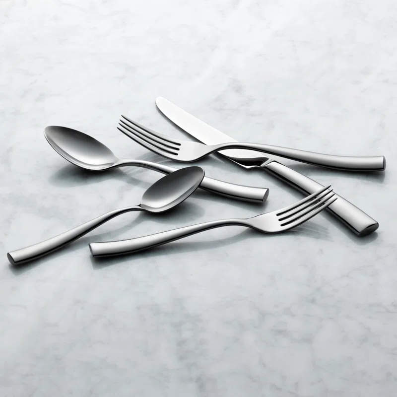 Reserve by Libbey Reserve By Libbey 957 038 Aspect Salad Fork, 18/10 Stainless Steel, Set Of 12 (Set of 12)