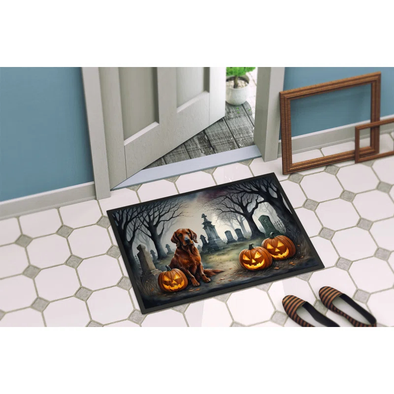 Nofer Non-Slip Halloween Outdoor Doormat