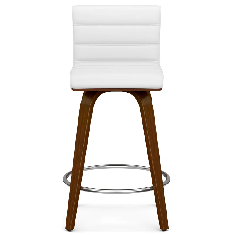 Roland Swivel Upholstered Counter Stool