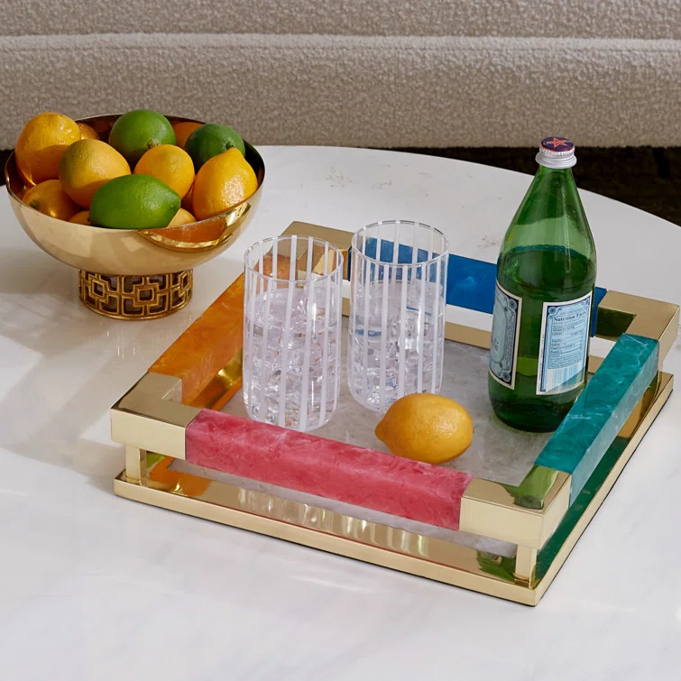 Jonathan Adler Mustique Tray | Wayfair