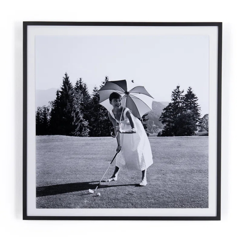 Four Hands Art Studio Getty Images " Golfing Hepburn " by Getty Images