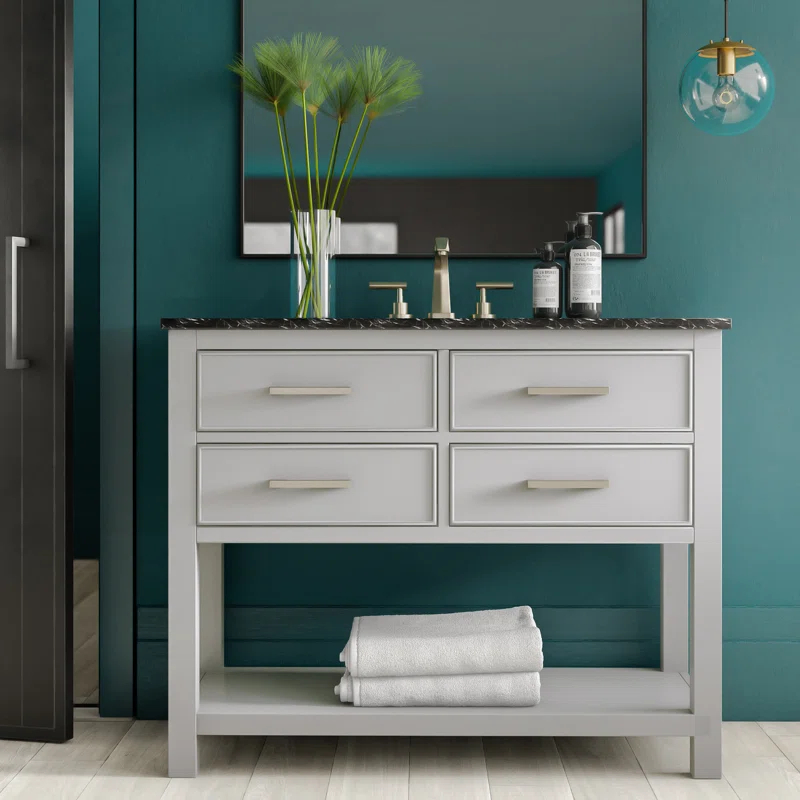Latitude Run® Brooks 42" Single Bathroom Vanity Base Only