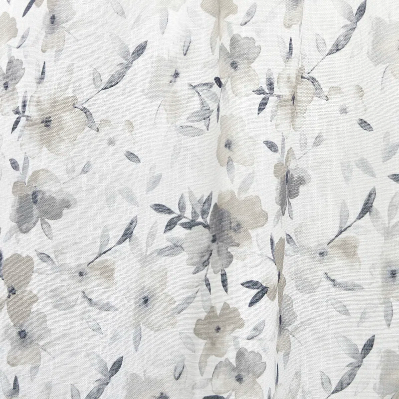 Nicole Miller Nicole Miller New York Hattie Light Filtering, Semi Sheer Rod Pocket Curtain Panels (Set of 2)