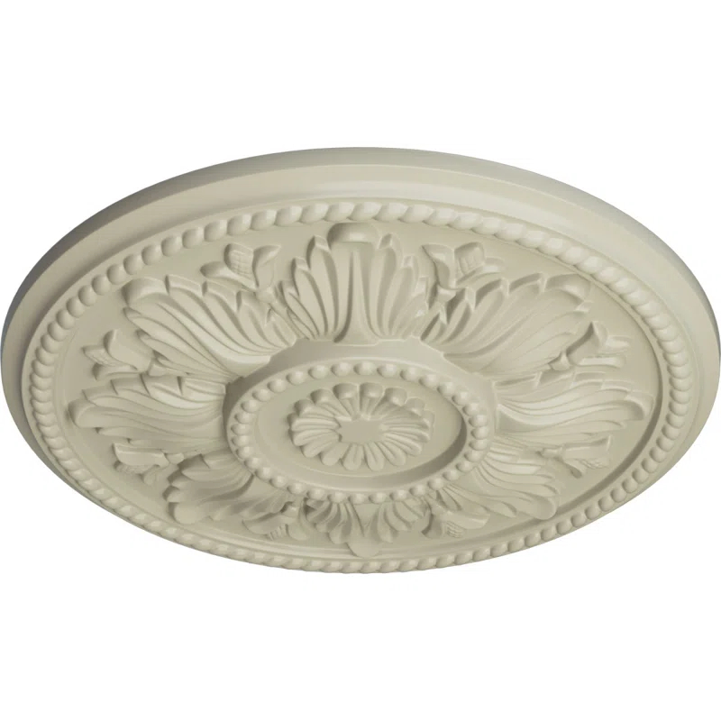Ekena Millwork Edinburgh 18'' H x 18'' W D Urethane Ceiling Medallion
