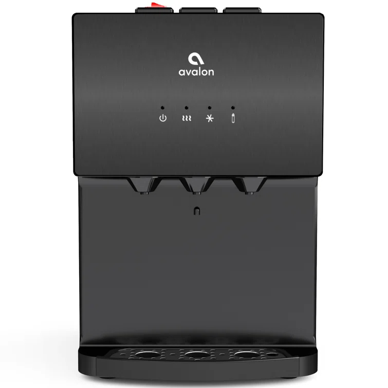 Avalon Avalon Black Countertop Bottleless Filtered Water Dispenser