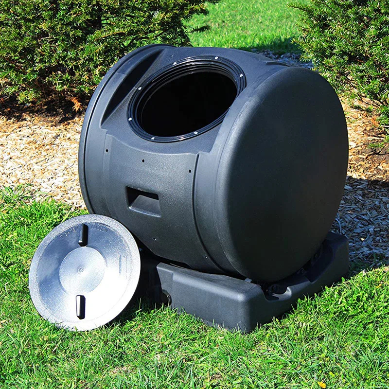 Good Ideas Compost Wizard 48.6 Gallons Plastic Tumbler Composter