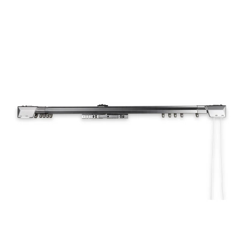 Symple Stuff Bembry Steel Adjustable Single Curtain Rod
