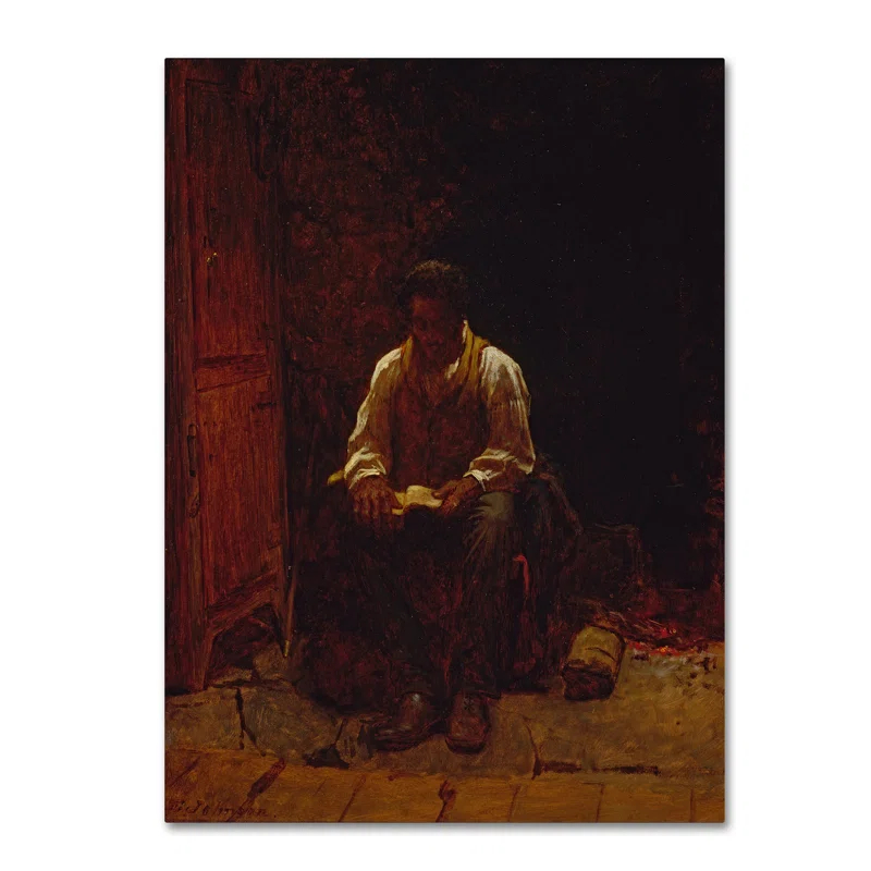 Trademark Fine Art " The Lord Is My Shepherd " by Eastman Johnson