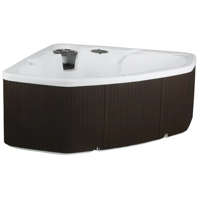Lifesmart Spas LS300 Plus 110 Volt 2-Person 17-Jet Plug and Play Hot Tub with Ozonator