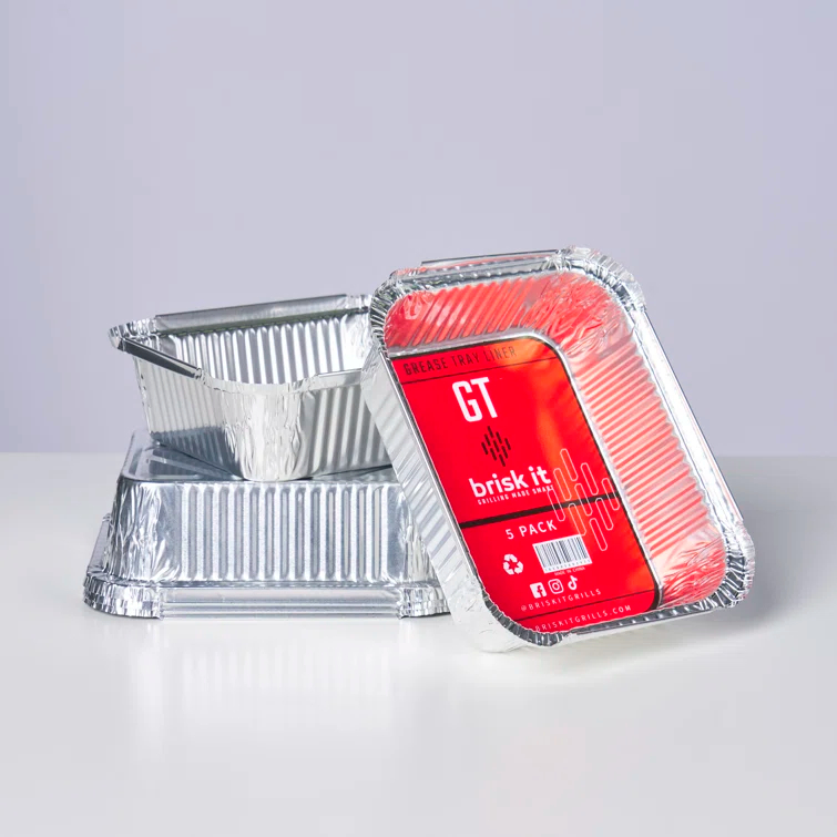 Brisk It Brisk It Grease Tray Liner (Set of 5)