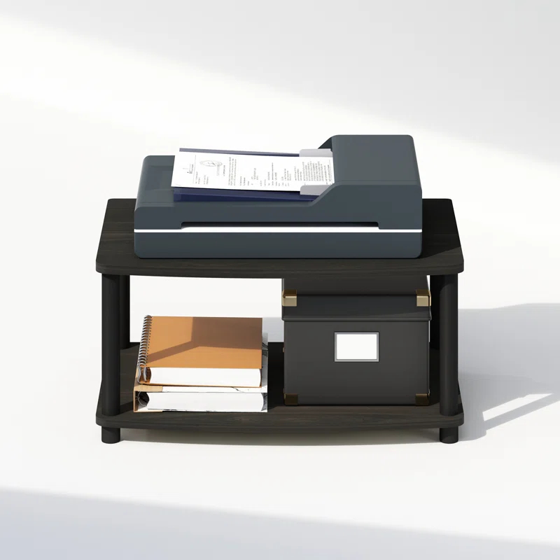 Furinno Turn-N-Tube 11'' H x 24'' W Printer Stand