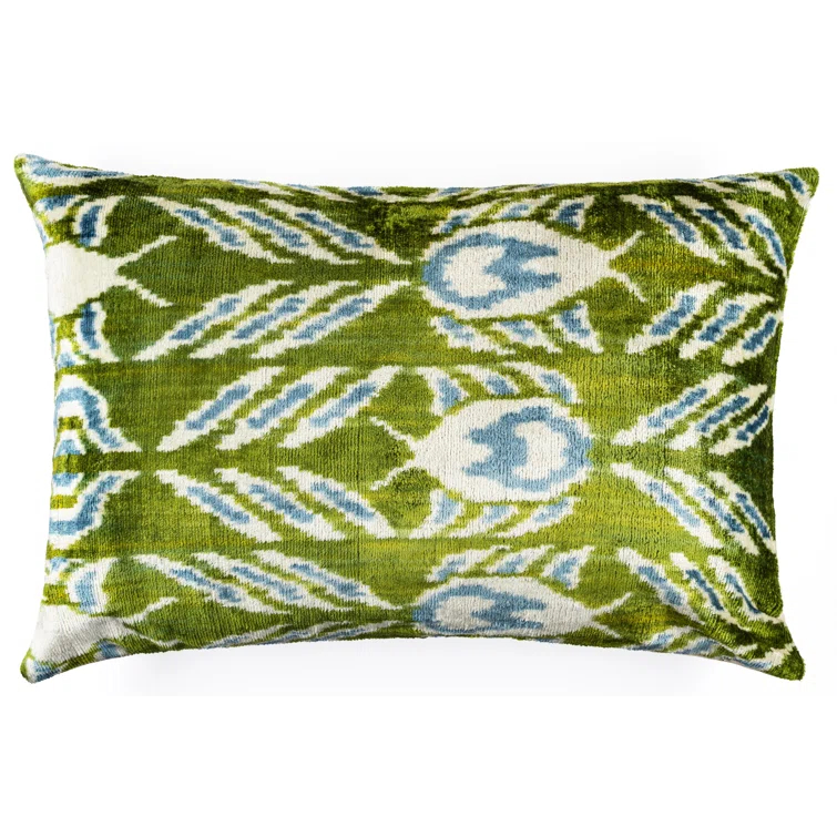 Canvello Silk Lumbar Rectangular Pillow Cover & Insert
