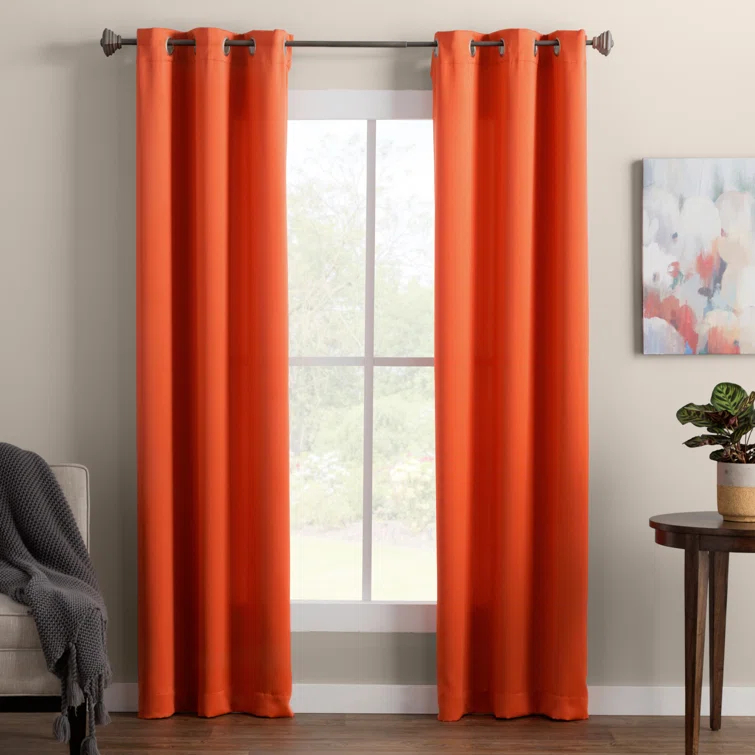 Wayfair Basics® Wayfair Basics Room Darkening Grommet Curtain Panel