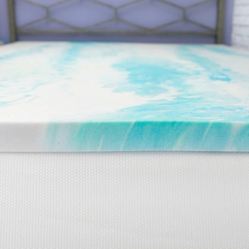 2'' Gel Memory Foam Mattress Topper