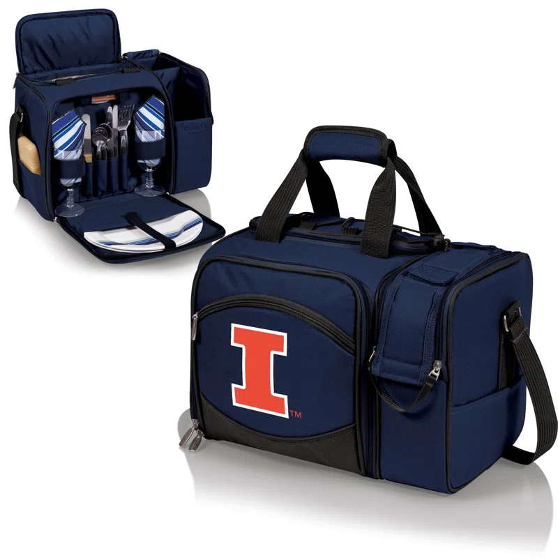 Picnic Time NCAA Natural Fibers Picnic Cooler