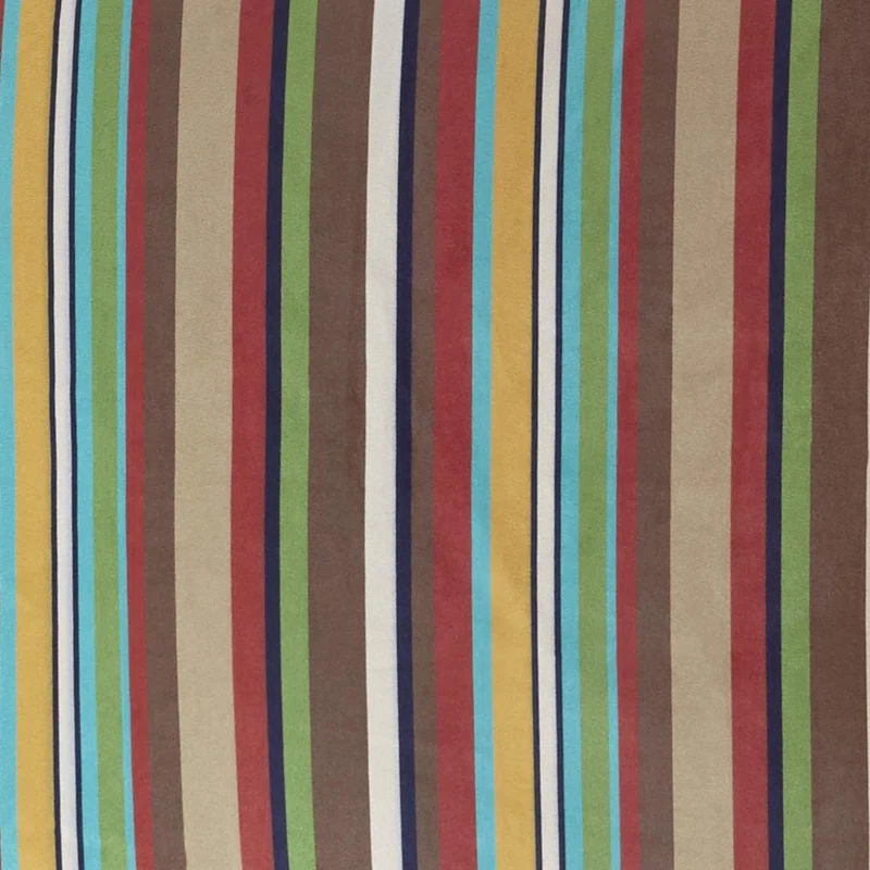 Tammy Turquoise Tan Yellow Stripe Classic Western Bed Skirt