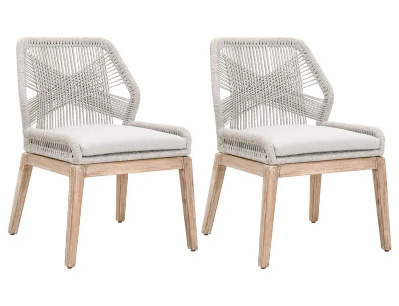 LOOMLAN Loom 19.5'' H Upholstered Side Chair (Set of 2)