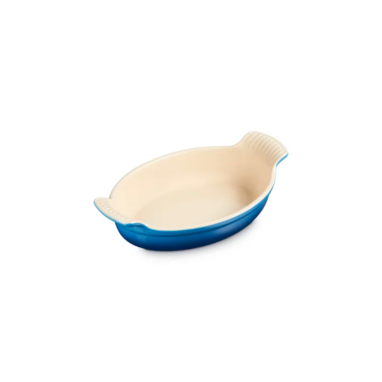 Le Creuset Le Creuset Stoneware Heritage Oval Au Gratin Dish, 1 Qt. (9.5")