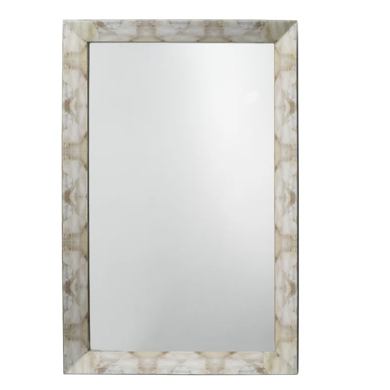 Jamie Young Company Fragment Engineered Wood Flat Wall Mirror