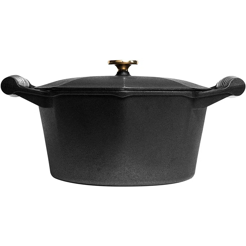 FINEX 5 Quart Cast Iron Dutch Oven