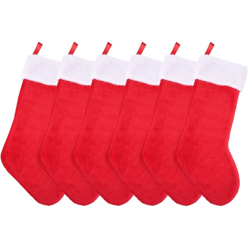 HETACE 6 Pack Christmas Stockings 20 Inch