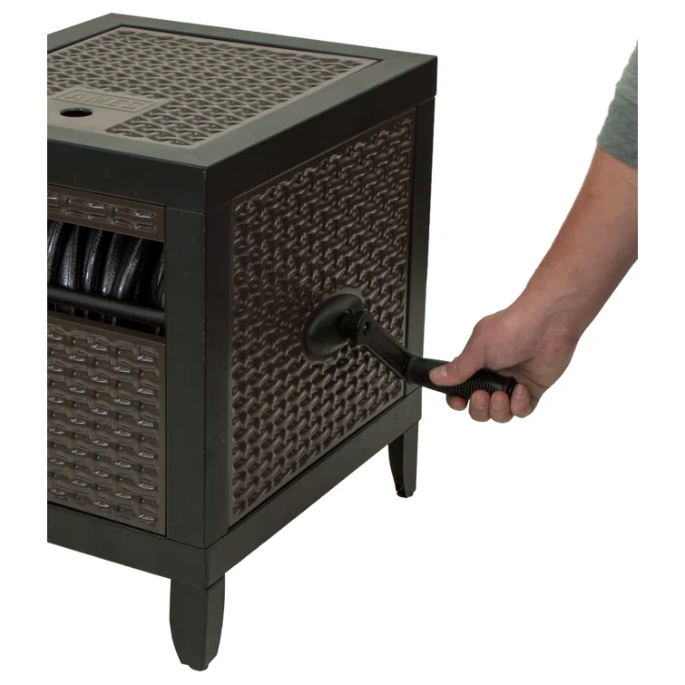 Ames Metal Hose Reel Cabinet with Auto-Track Rewind