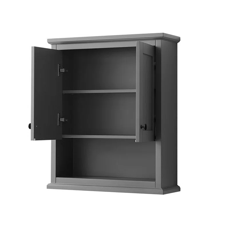 Wyndham Collection Avery Solid Wood Wall Over The Toilet Storage