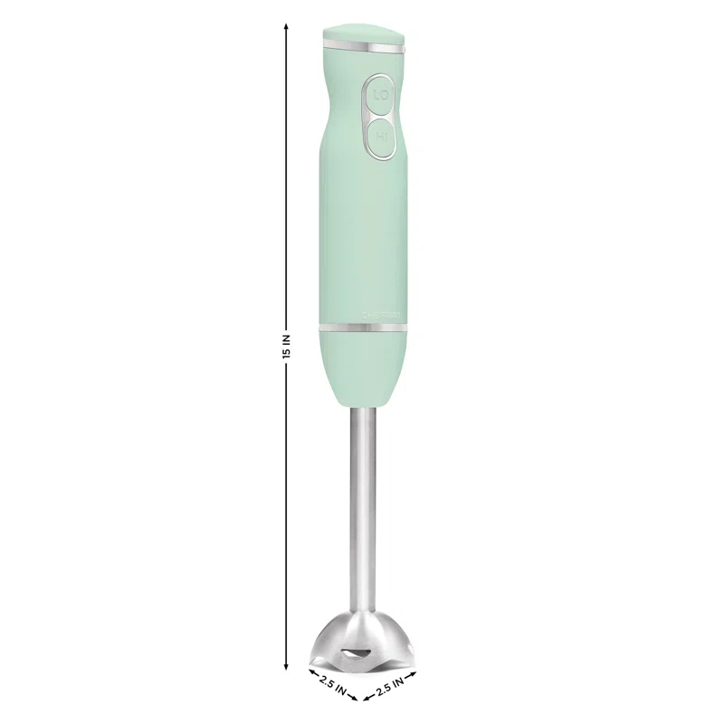 Chefman Chefman Immersion Stick Hand Blender with Stainless Steel Blades