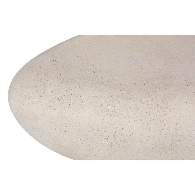 Roman Stone River Stone Solid Coffee Table