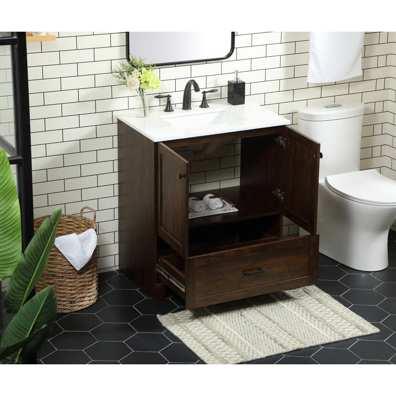 Elegant Kitchen and Bath Elegant Kitchen and Bath Single Bathroom Vanity