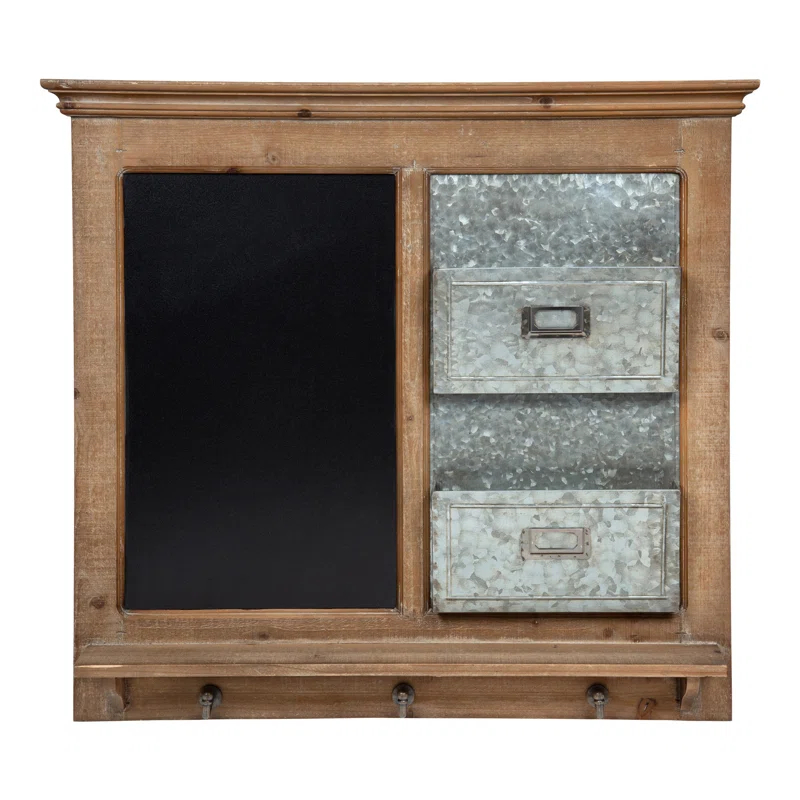 Solid Wood Wall Organizer