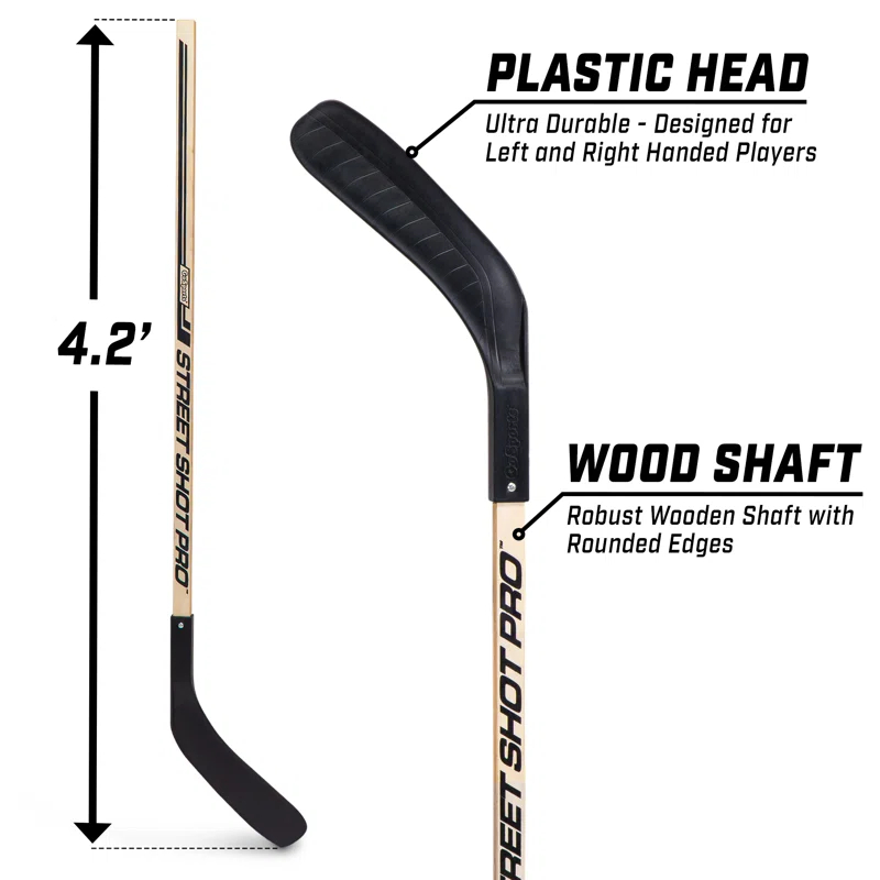 GoSports Hockey Street Sticks (Set of 2)