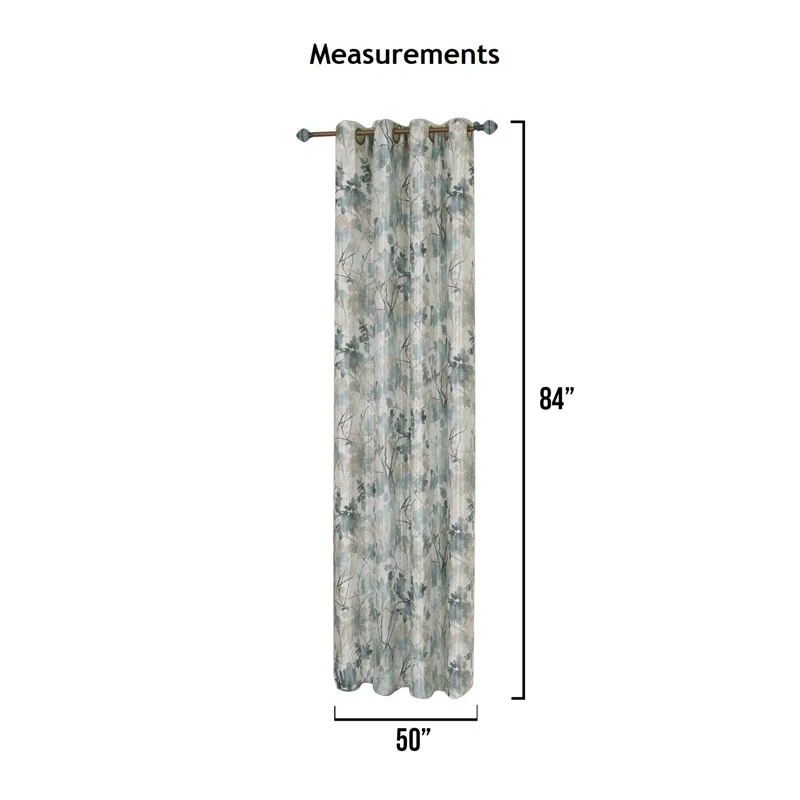 Ophelia & Co. Sybilla Synthetic Room Darkening Curtain Single Panel
