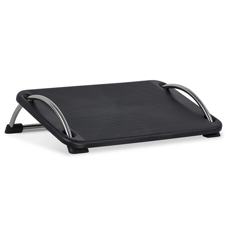 Mount-It! Tilting Footrest Under Desk | Adjustable Office Footrest | Computer Desk Foot Support