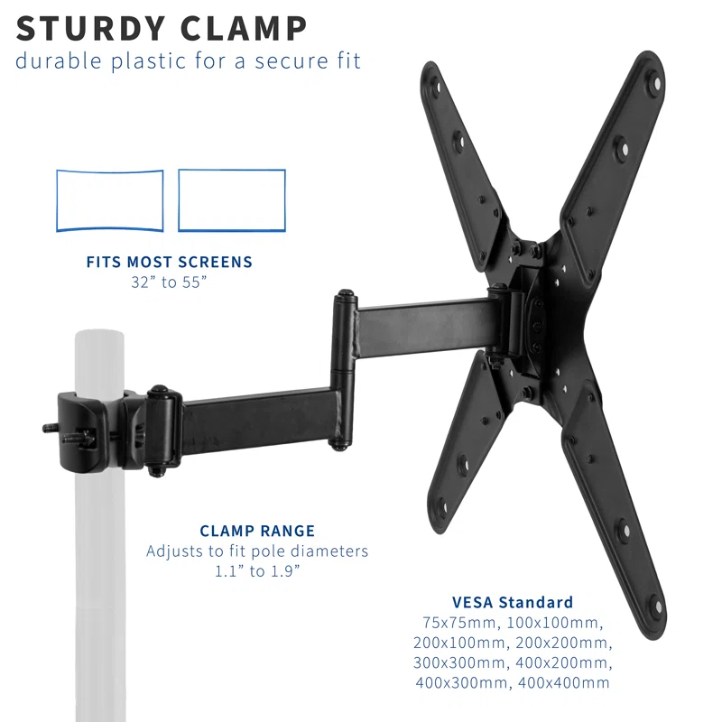 Vivo Vivo Single Screen Pole Mount