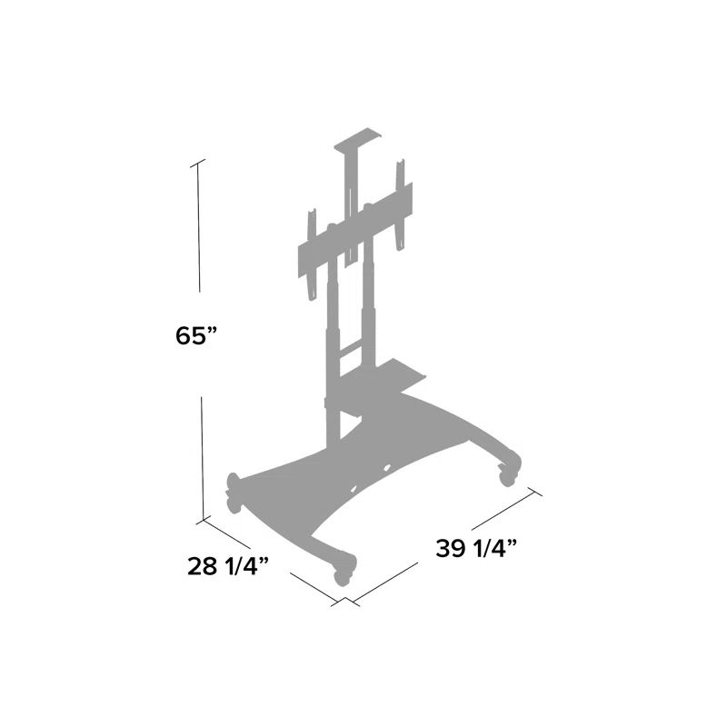 Symple Stuff West Harptree Symple Stuff Single Screen Floor Stand Mount