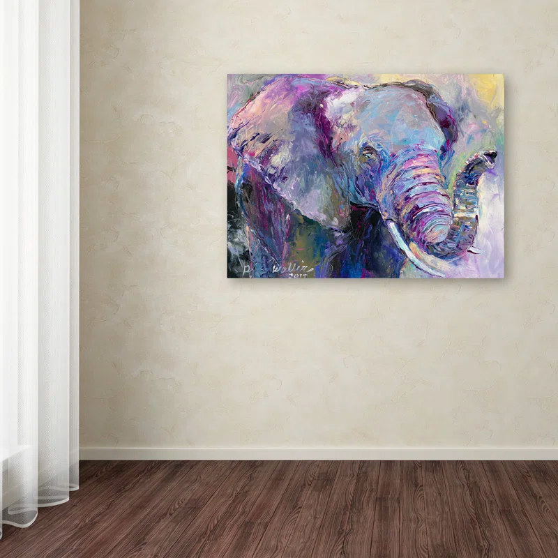 World Menagerie " Blue Elephant " by Richard Wallich