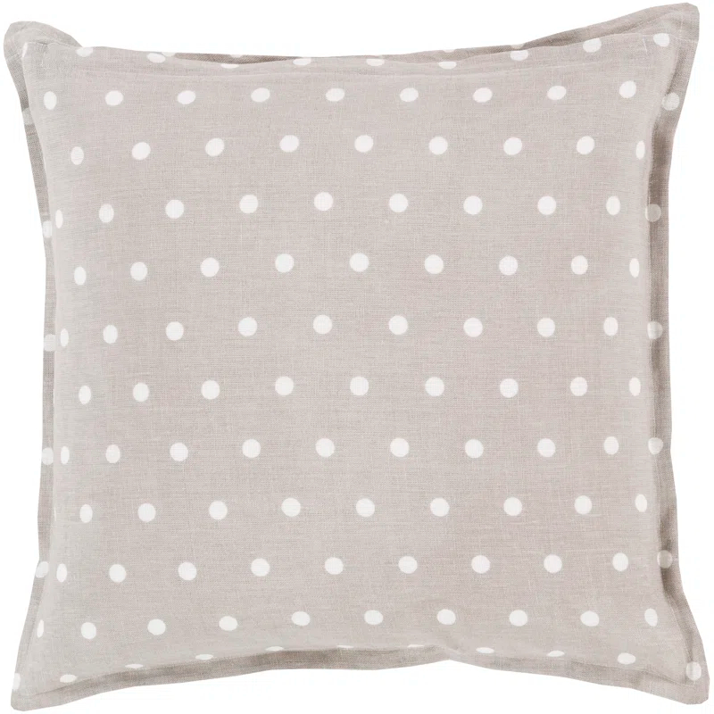 Livabliss Polka Dots Throw Pillow