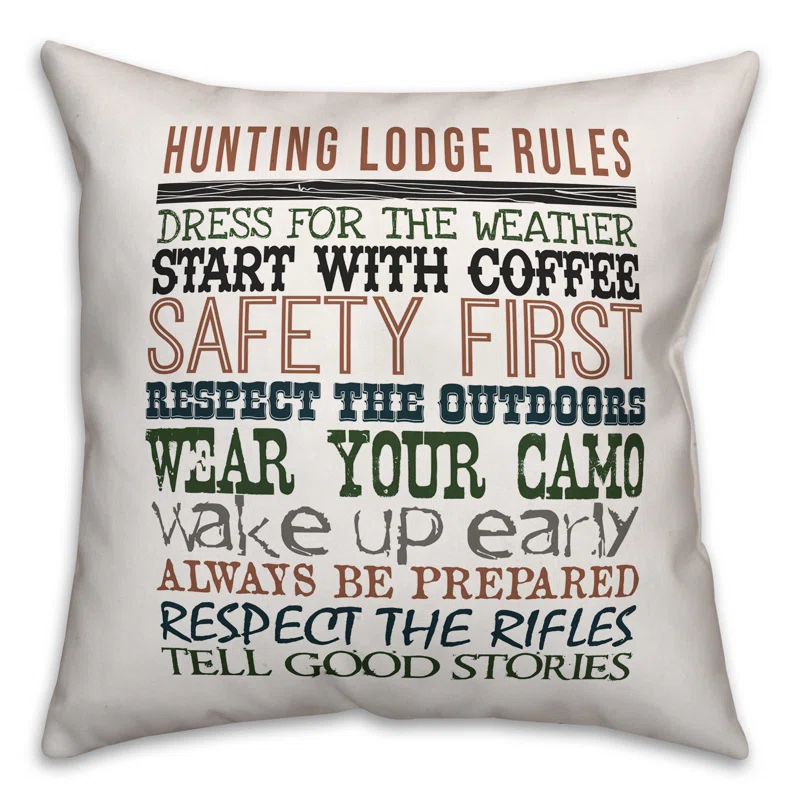 Designs Direct Creative Group No Decorative Addition Indoor/Outdoor Throw Pillow
